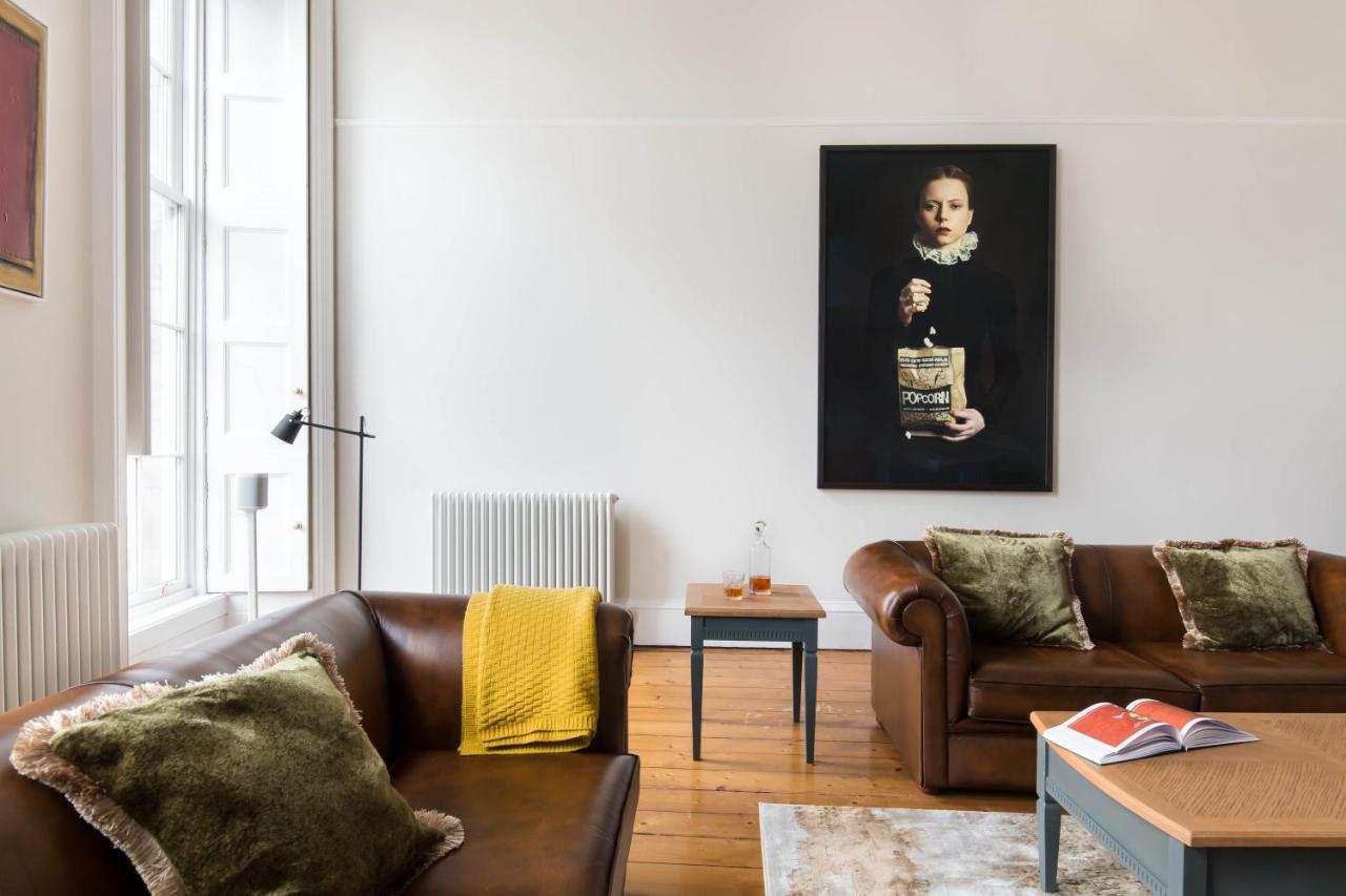 Magnificent Georgian 3-Bedroom Apartment In New Town Edinburgh Luaran gambar